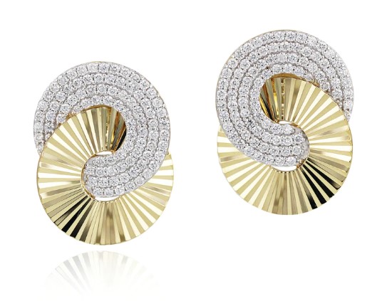 Phillips House Large Aura Interlocking Stud Earrings